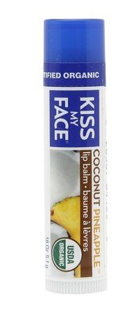 Kiss My Face Hindistan Cevizi ve Ananas Aromalı Organik Dudak Kremi